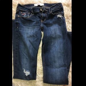 Hollister jeans.
